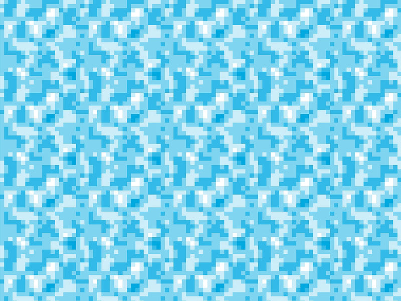 Blue Eyes Pixel Vinyl Wrap Pattern~Rwraps Series 914 Digitally Printed Vinyl Wrap~0