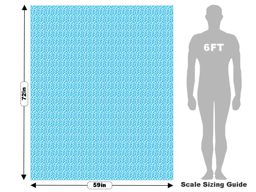 Blue Eyes Pixel Vehicle Wrap Scale~Rwraps Series 914 Blue Eyes Pixel Measurements~1