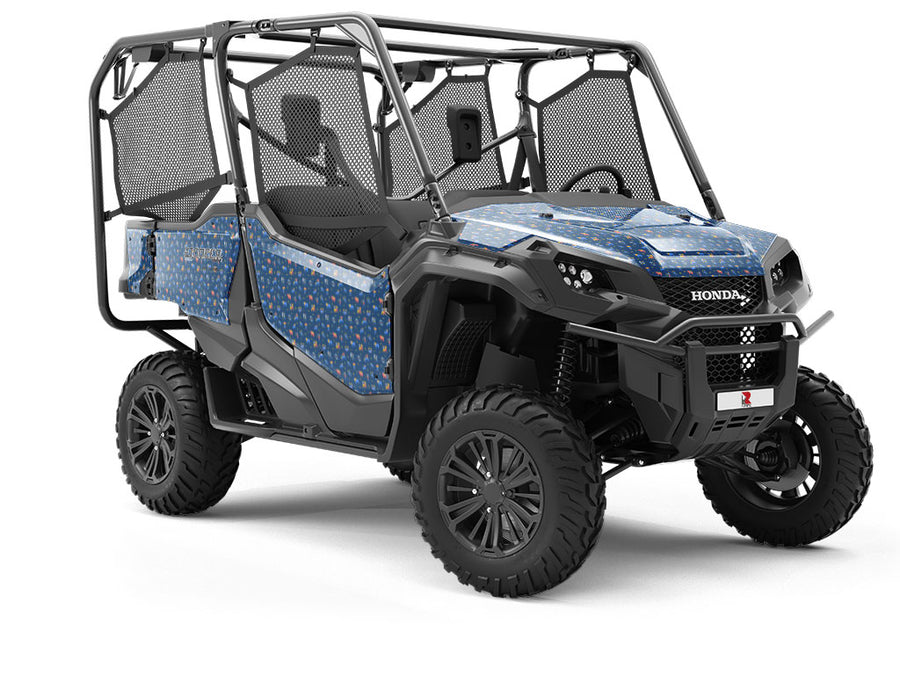 Blue Friends Astrology Utility Vehicle Vinyl Wrap