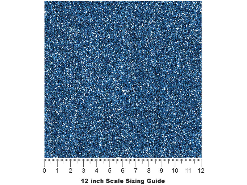 Blue Giant Gemstone Vinyl Film Pattern Size 12 inch Scale~Rwraps Blue Giant Gemstone Sizing Chart~2