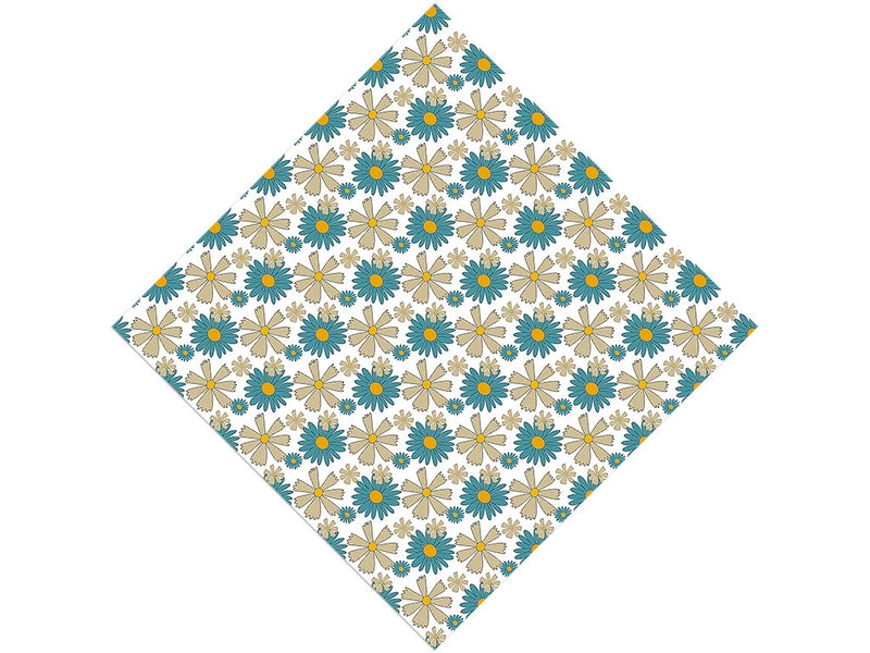 Blue Hawaii Retro Vinyl Wrap Pattern