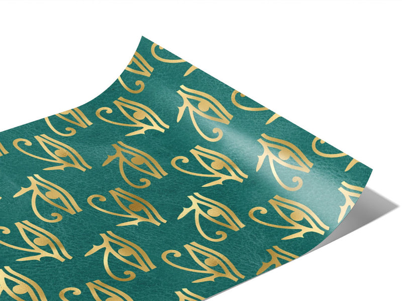 Blue Horace Egyptian Vinyl Wraps~Rwraps Series 914 Digitally Printed Vinyl Wrap~0