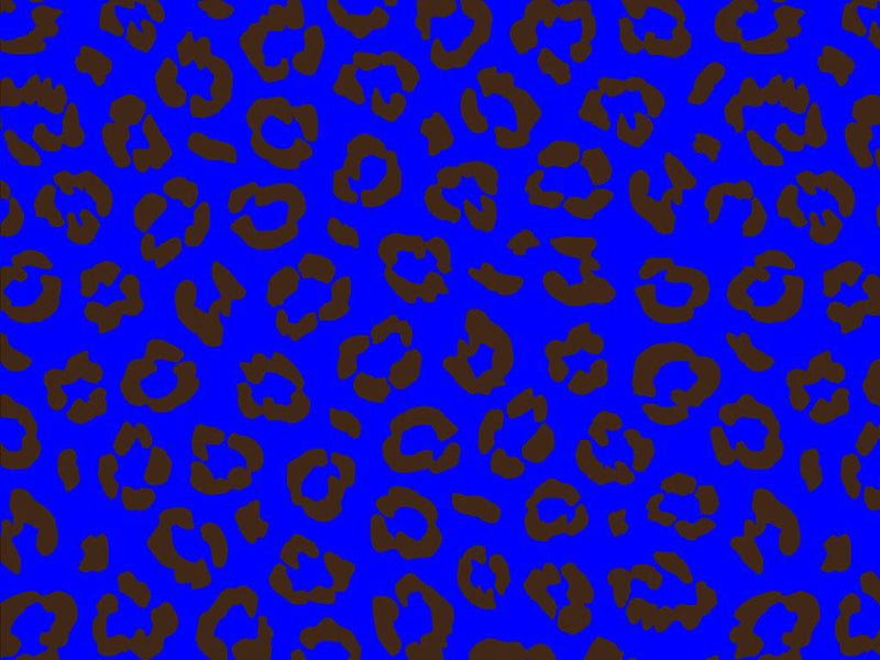 Blue Leopard Vinyl Wrap Pattern~Rwraps Series 914 Digitally Printed Vinyl Wrap~0