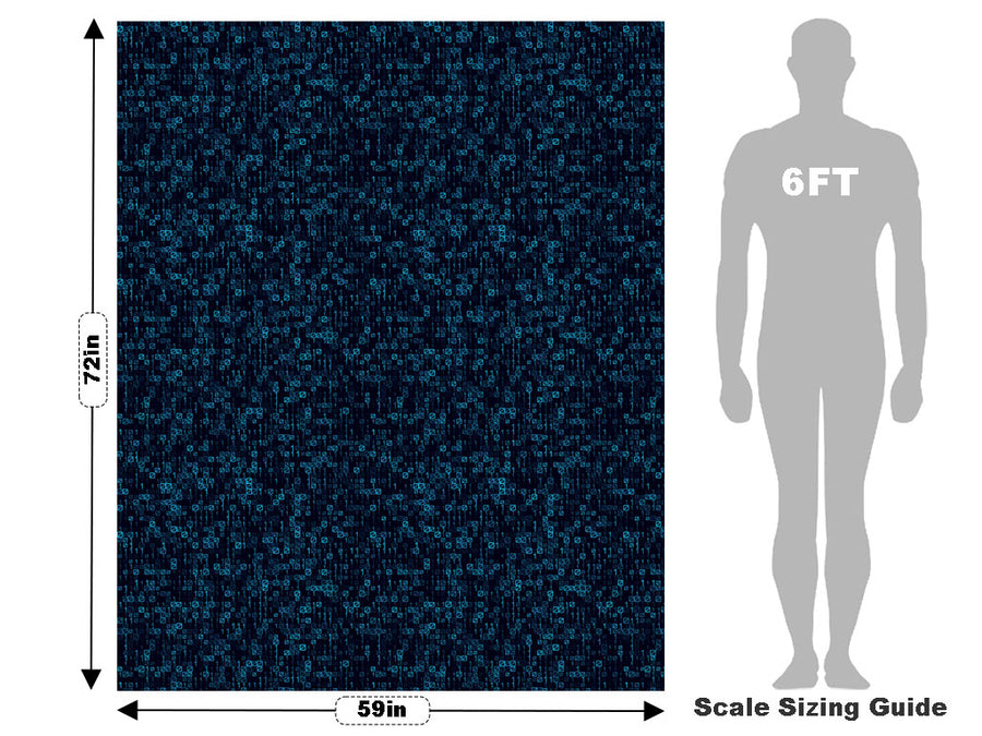 Blue Matrix Technology Vehicle Wrap Scale~Rwraps Series 914 Blue Matrix Technology Measurements~2