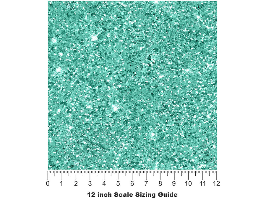Blue Moon Gemstone Vinyl Film Pattern Size 12 inch Scale~Rwraps Blue Moon Gemstone Sizing Chart~2