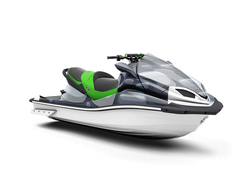 Blue Cobblestone Jet Ski Vinyl Customized Wrap
