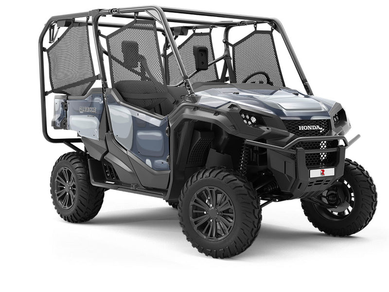 Blue Cobblestone Utility Vehicle Vinyl Wrap