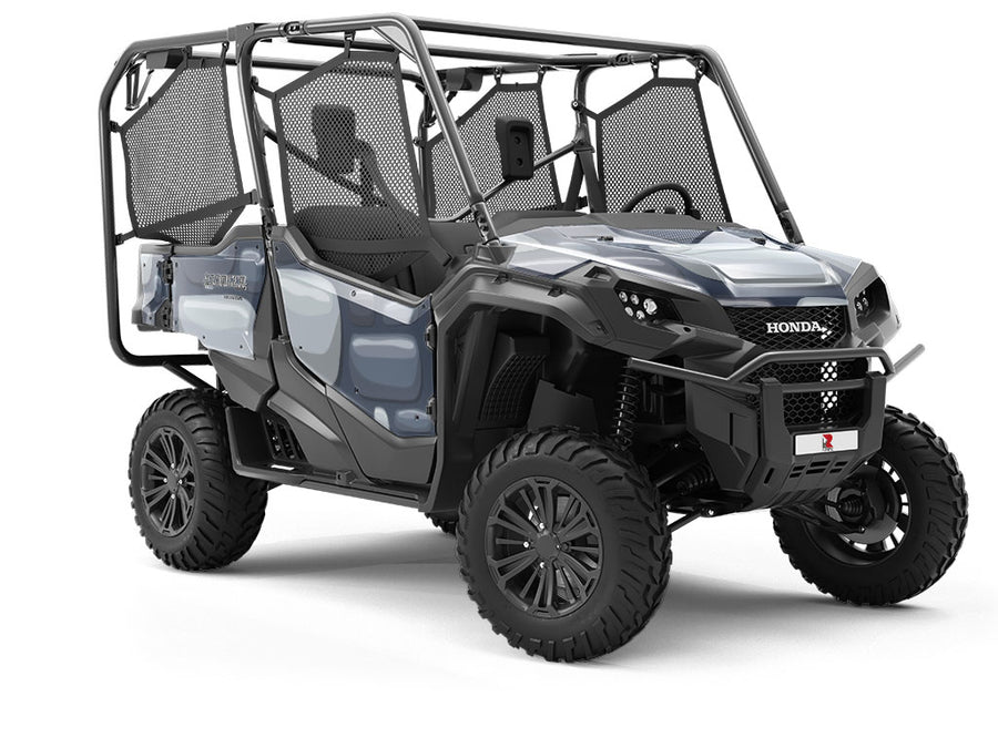 Blue Cobblestone Utility Vehicle Vinyl Wrap