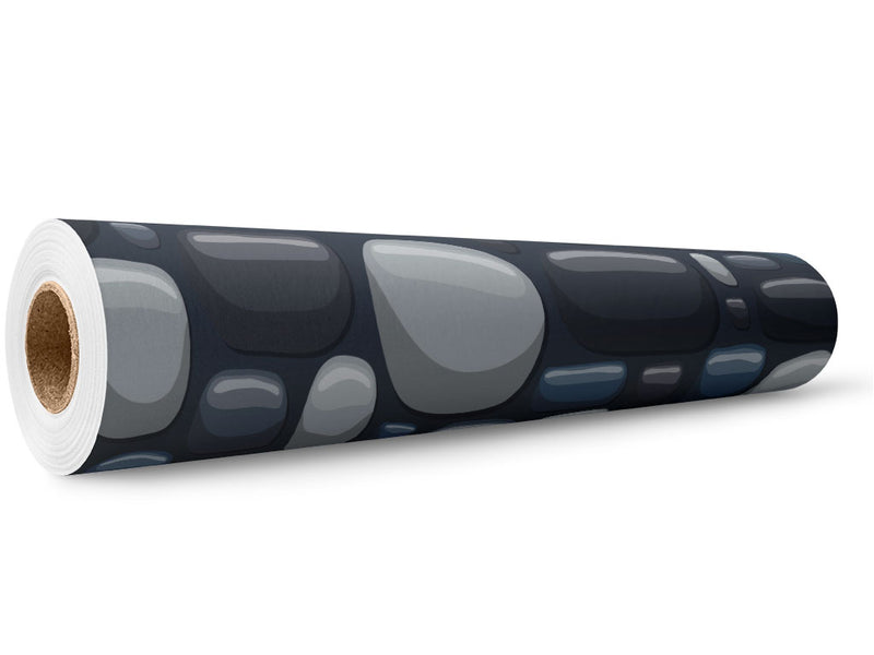 Blue Cobblestone Wrap Film Wholesale Roll~Rwraps Series 914 Digitally Printed Vinyl Roll~5