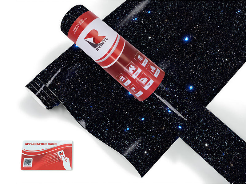 blue night science fiction Craft Vinyl Roll