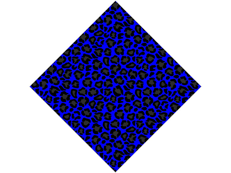 Blue Panther Vinyl Wrap Pattern