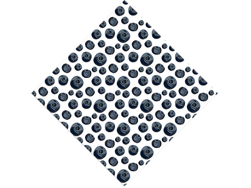 Blue Popcorn Fruit Vinyl Wrap Pattern