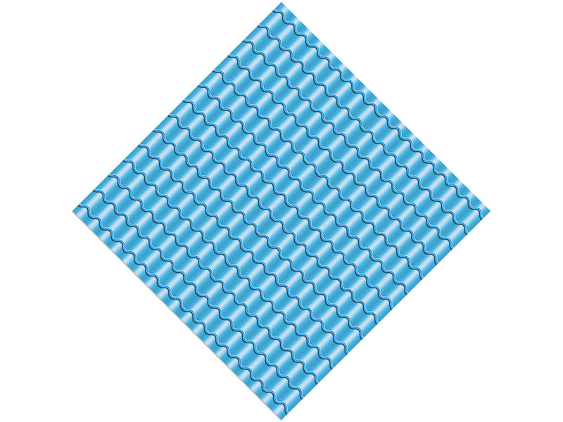 Blue Tile Vinyl Wrap Pattern