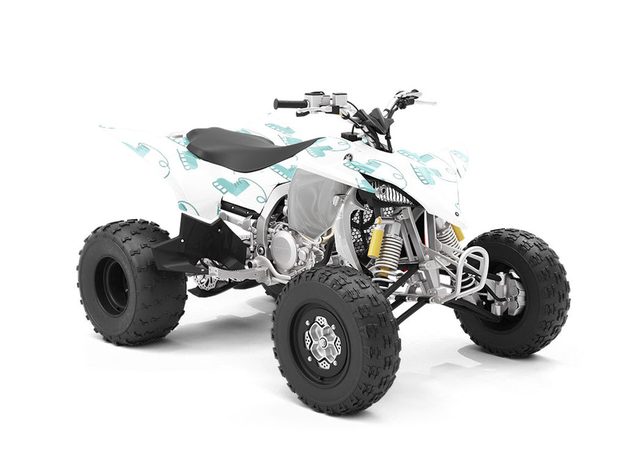 Blue Skates Sport ATV Wrapping Vinyl