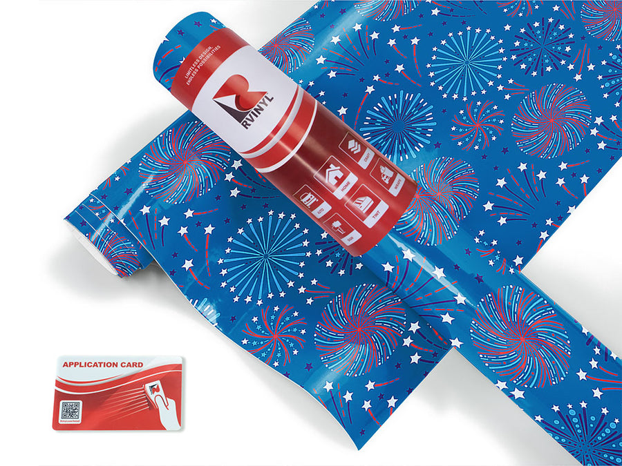 blue skies Craft Vinyl Roll