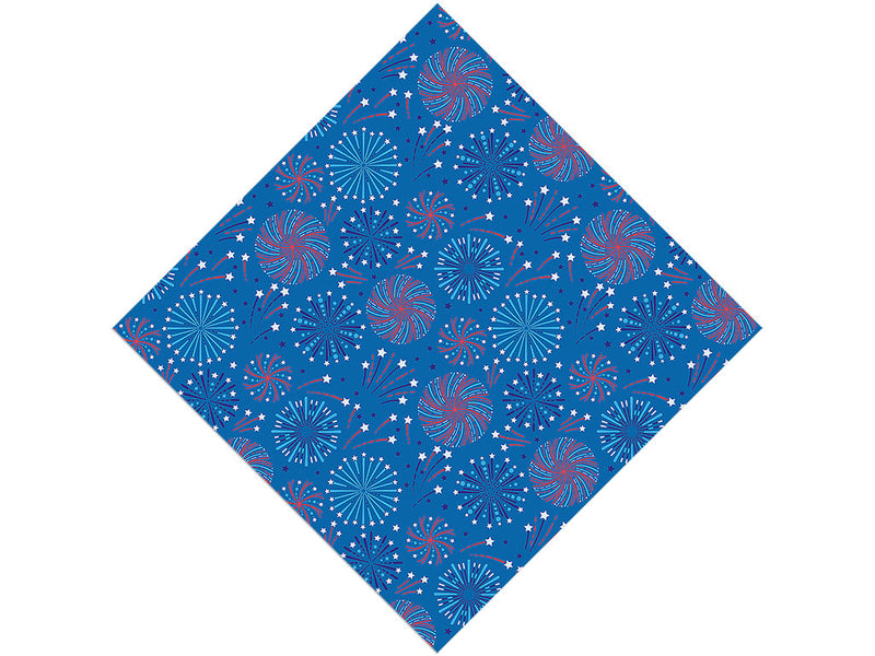 Blue Skies Americana Vinyl Wrap Pattern