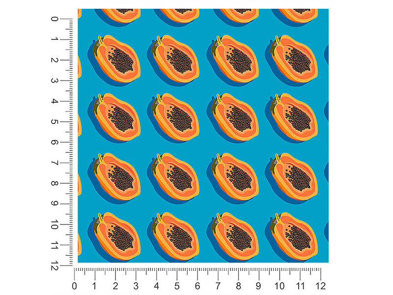blue solo fruit 1ft x 1ft Craft Sheets