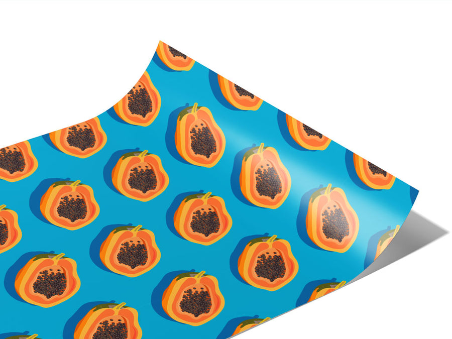Blue Solo Fruit Vinyl Wraps~Rwraps Series 914 Digitally Printed Vinyl Wrap~0