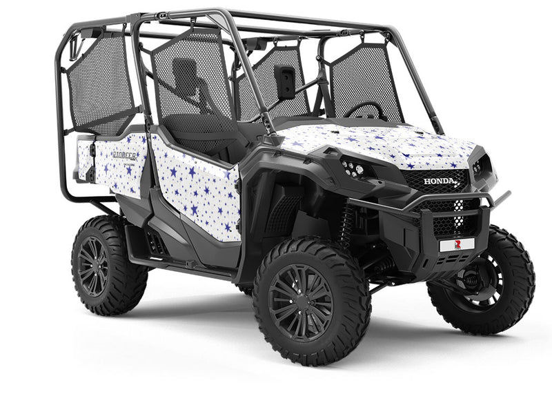 Blue Starlight Astrology Utility Vehicle Vinyl Wrap