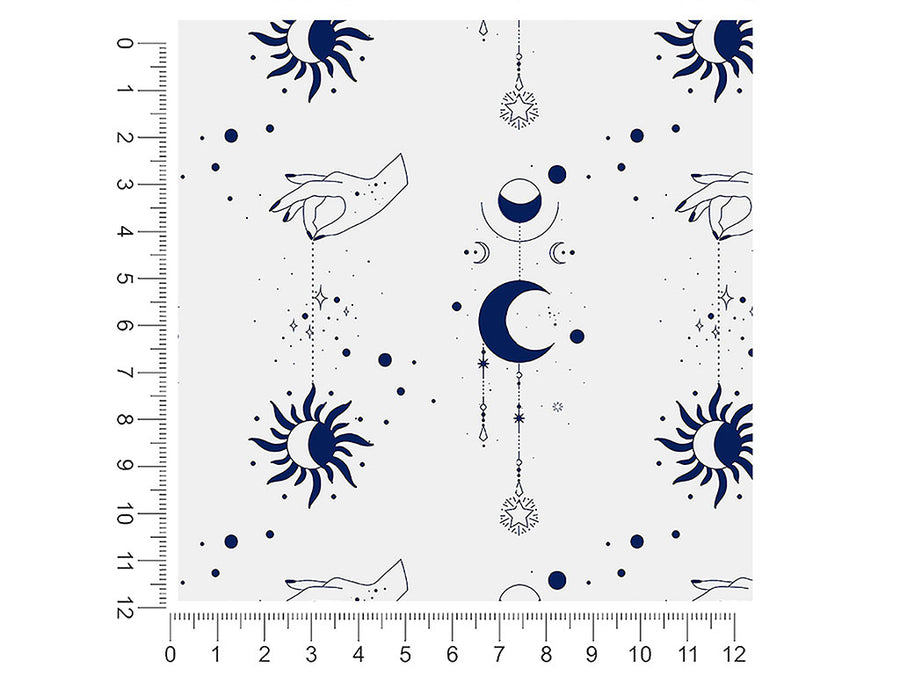 blue suns astrology 1ft x 1ft Craft Sheets