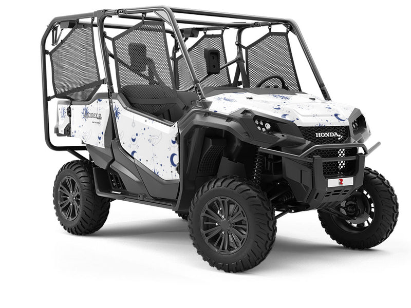 Blue Suns Astrology Utility Vehicle Vinyl Wrap