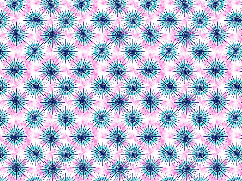 Blue Sunshine Tie Dye Vinyl Wrap Pattern~Rwraps Series 914 Digitally Printed Vinyl Wrap~0