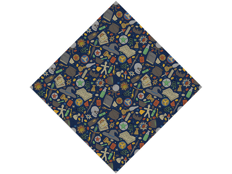 Blue Tails Witch Vinyl Wrap Pattern