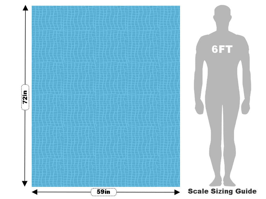 Blue Waves Tile Vehicle Wrap Scale~Rwraps Series 914 Blue Waves Tile Measurements~2