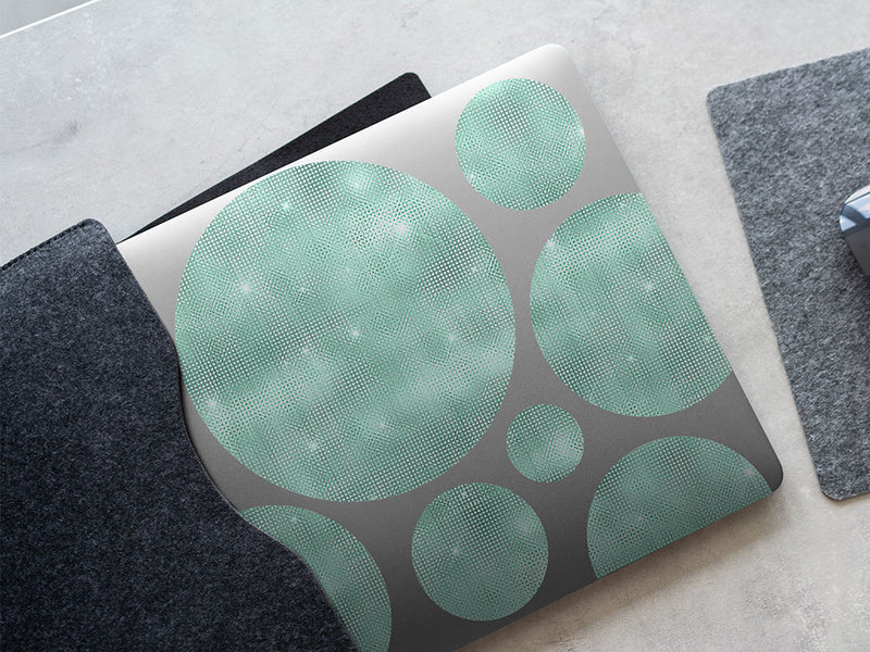 blue willow gemstone films DIY Laptop Stickers
