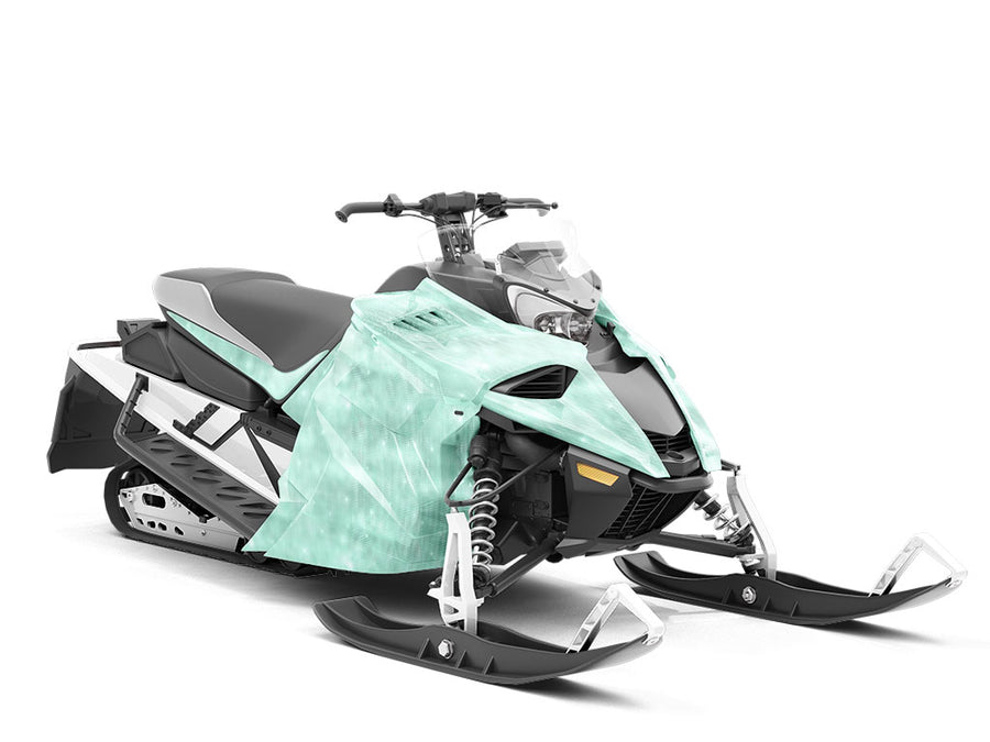 Blue Willow Gemstone Custom Wrapped Snowmobile