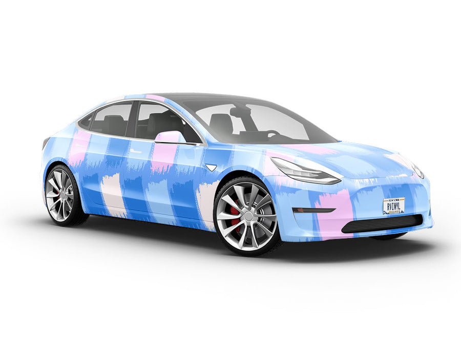 Bluebell Brick Vehicle Vinyl Wrap