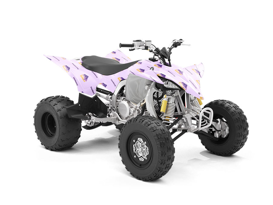 Blueberry Pie Fruit ATV Wrapping Vinyl
