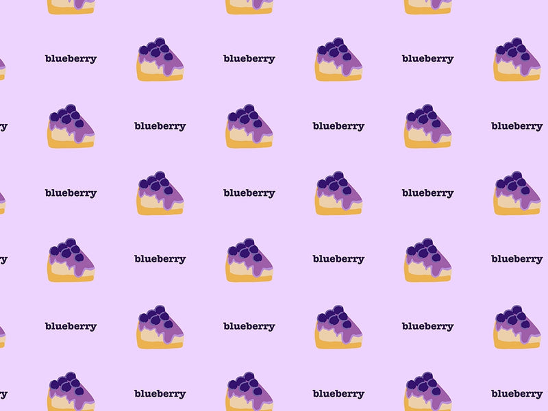 Blueberry Pie Fruit Vinyl Wrap Pattern~Rwraps Series 914 Digitally Printed Vinyl Wrap~0