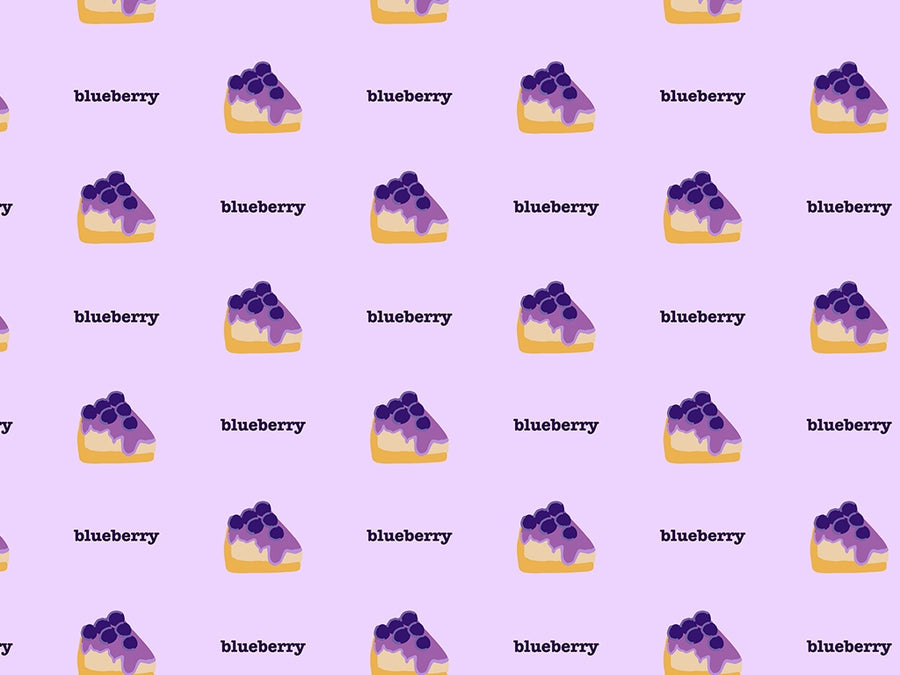 Blueberry Pie Fruit Vinyl Wrap Pattern~Rwraps Series 914 Digitally Printed Vinyl Wrap~0
