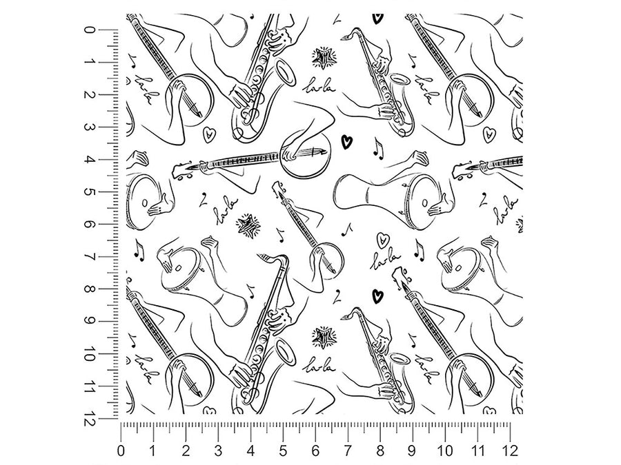 bluegrass soul music 1ft x 1ft Craft Sheets