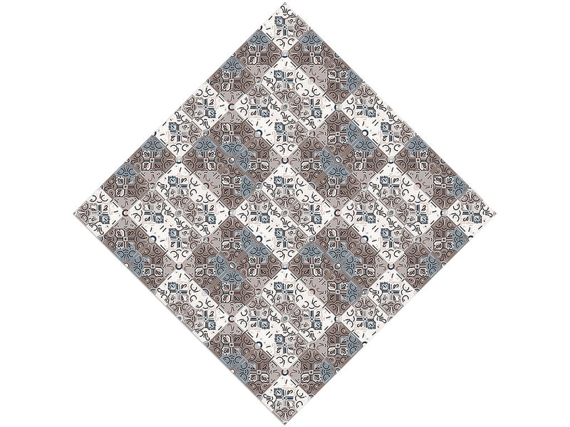 Bluestar Tile Vinyl Wrap Pattern