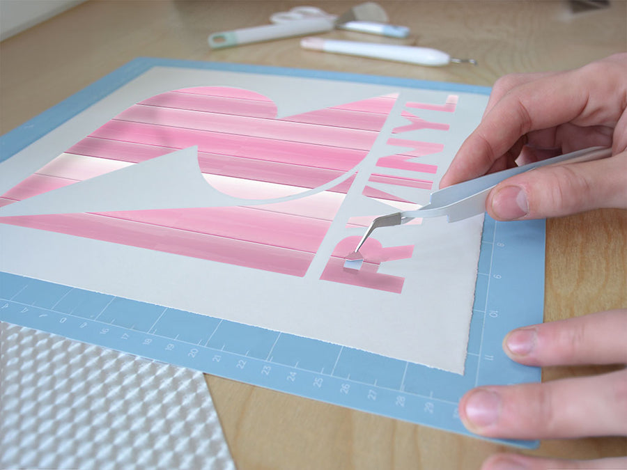 blush gradient Easy Weed Craft Vinyl