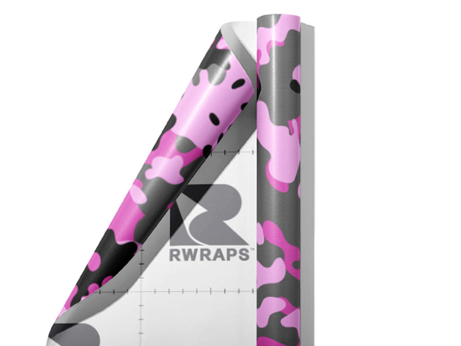 Blush Multicam Camouflage Wrap Film Sheets~Rwraps Series 914 Blush Multicam Camouflage Scrolled Sheet~3