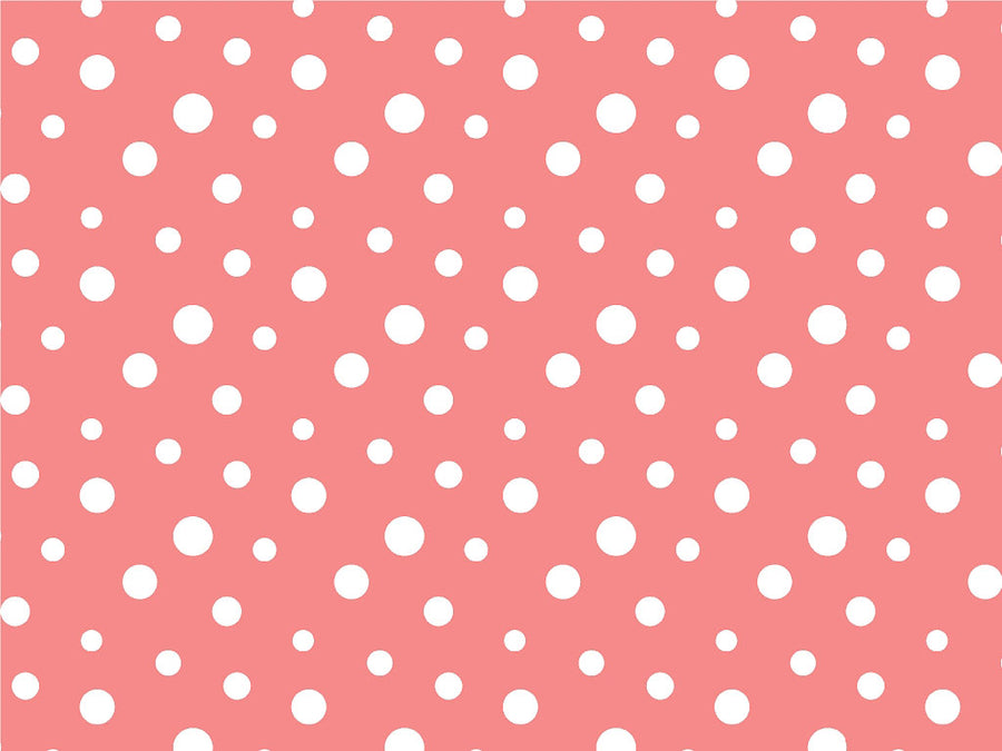 Blush Pink Polka Dot Vinyl Wrap Pattern~Rwraps Series 914 Digitally Printed Vinyl Wrap~0