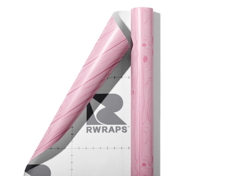Blush Wood Plank Wrap Film Sheets~Rwraps Series 914 Blush Wood Plank Scrolled Sheet~4