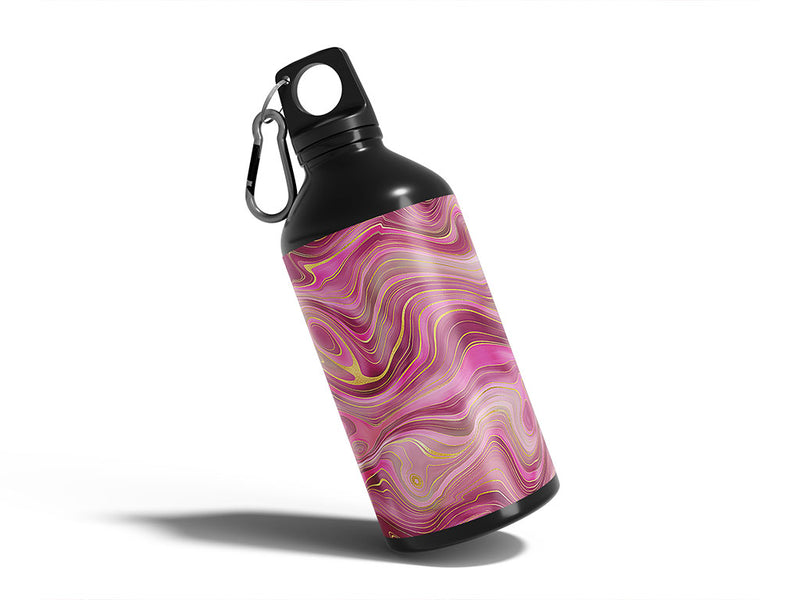 blushing cheeks gemstone films Water Bottle DIY Stickers