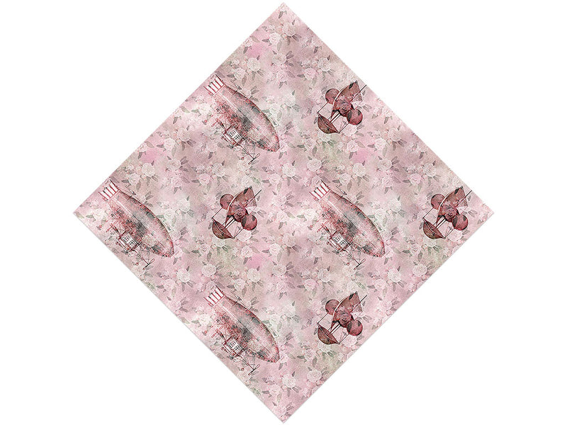 Blushing Dirigibles Steampunk Vinyl Wrap Pattern