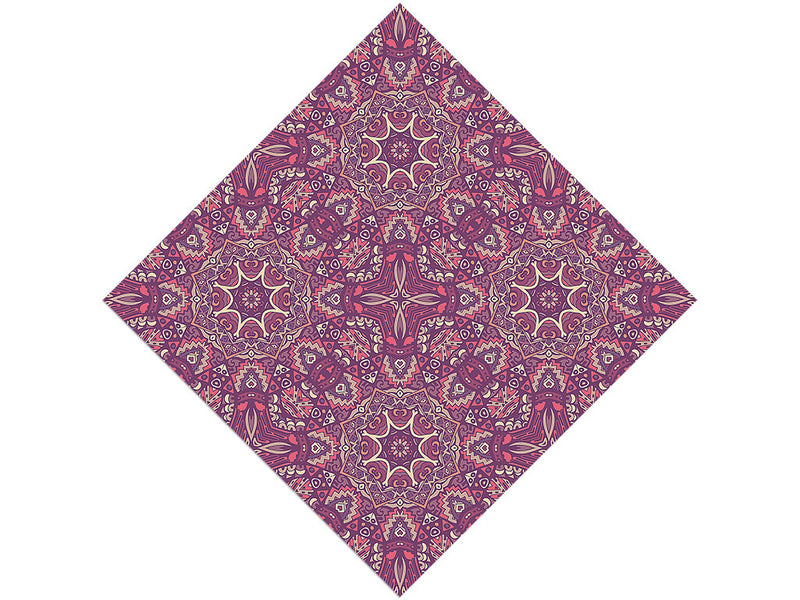 Blushing Rose Mandala Vinyl Wrap Pattern