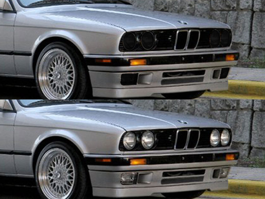 bmw 3-series 1985-1991 Headlight Tint Appearance