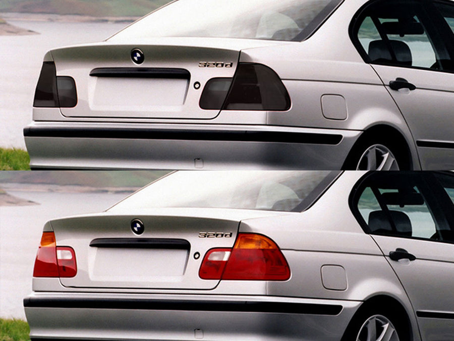 3-series (sedan) Before and After Smoked Taillights