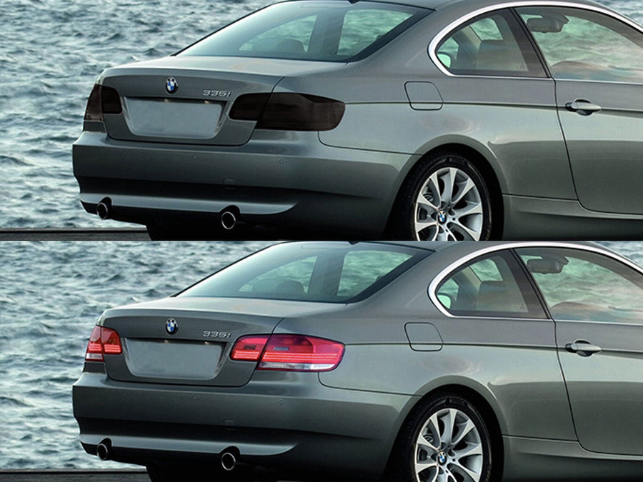 3-series (convertible / coupe) Before and After Smoked Taillights