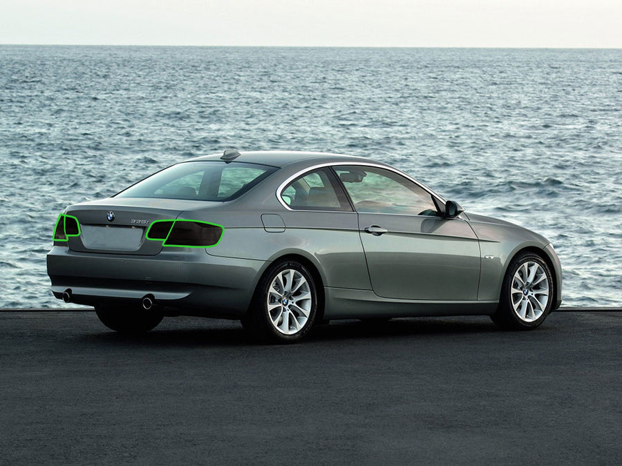 3-series (convertible / coupe) Tail Light Tint Installation Points