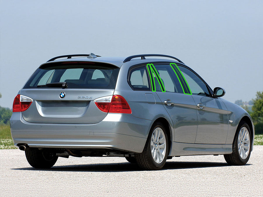 bmw 3-series 1999-2005 (wagon) Pillar Post Trim Installation Location