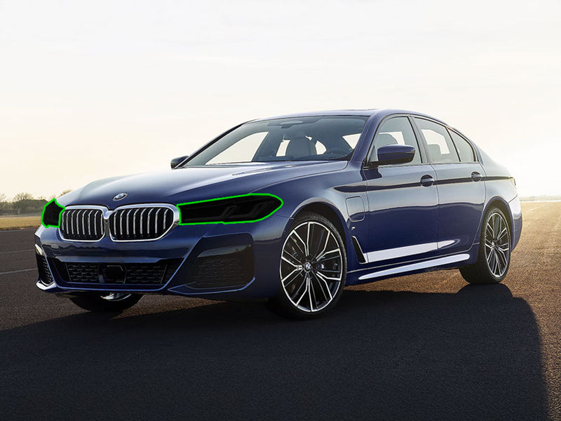 bmw 5-series 2021-2025 Headlight Tint Location