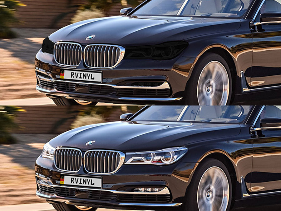 bmw 7-series 2016-2019 Headlight Tint Appearance